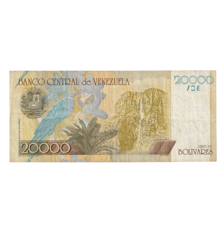 Venezuela 20.000 Bolívares 2002 - 2006  NO UNC