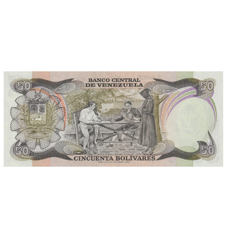 Venezuela 50 Bolívares 1981  NO UNC