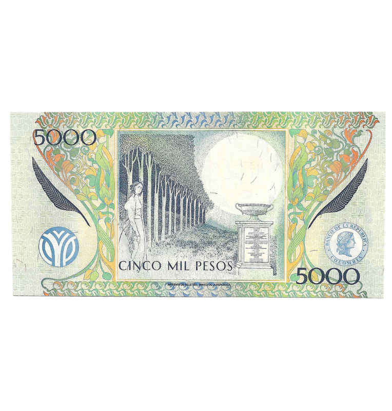 Colombia 5.000 Pesos 2013