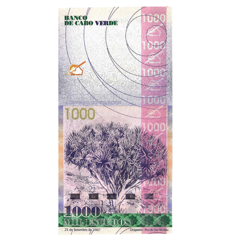 Cabo Verde 1.000 Escudos 2007 Pick 70