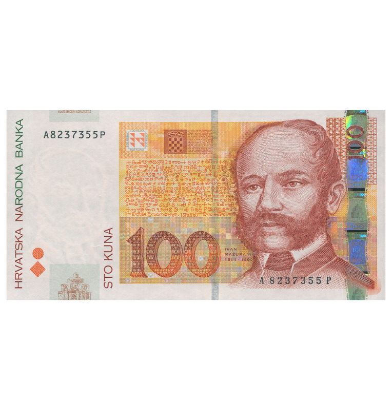 Croacia 100 Kuna 2002 Pick 41a NO UNC