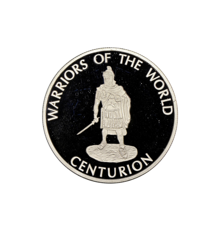 República Democrática del Congo 10 Francos, 2010 Guerreros del Mundo Centurion