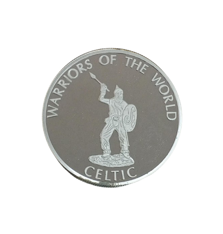 República Democrática del Congo 10 Francos, 2010 Guerreros del Mundo Celtic