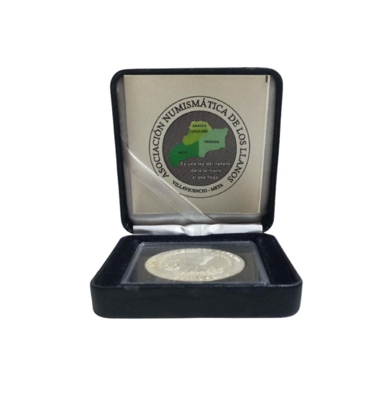 Asoción Numismatica de los Llanos 20 Llanerazos 2018 Ley 900