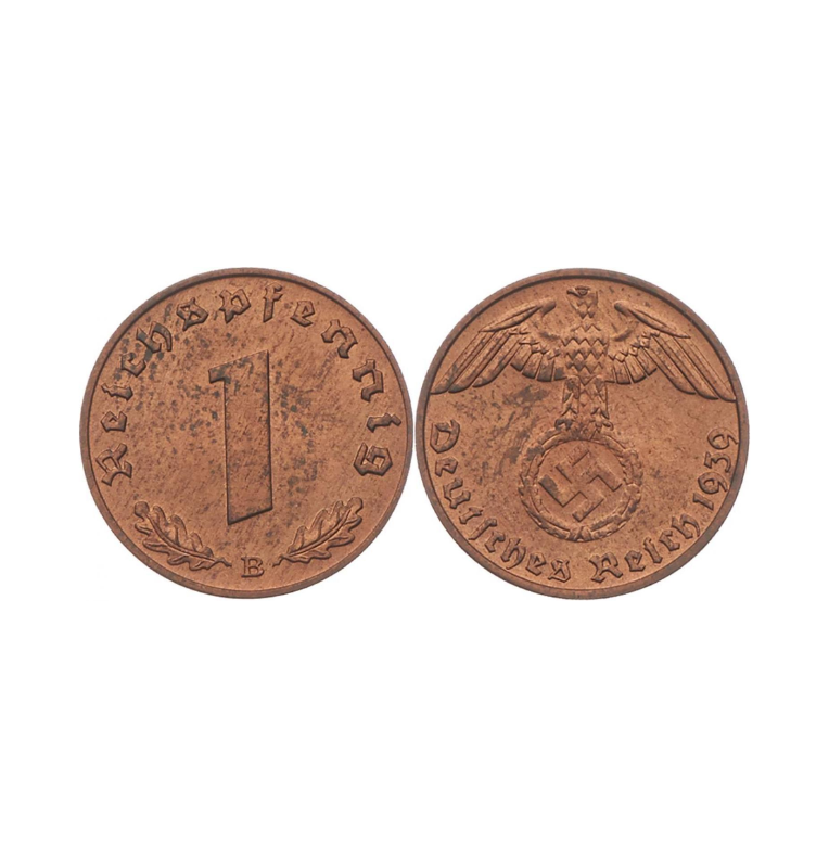 Alemania 1 Reichspfennig 1937-1939 NO UNC