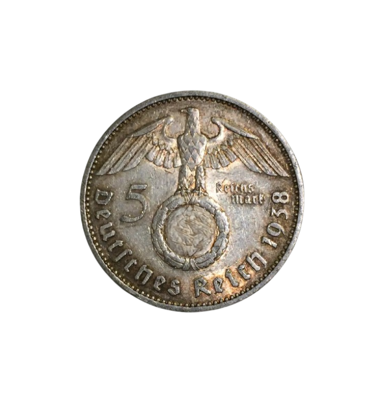 Alemania 5 Marcos 1938 NO UNC