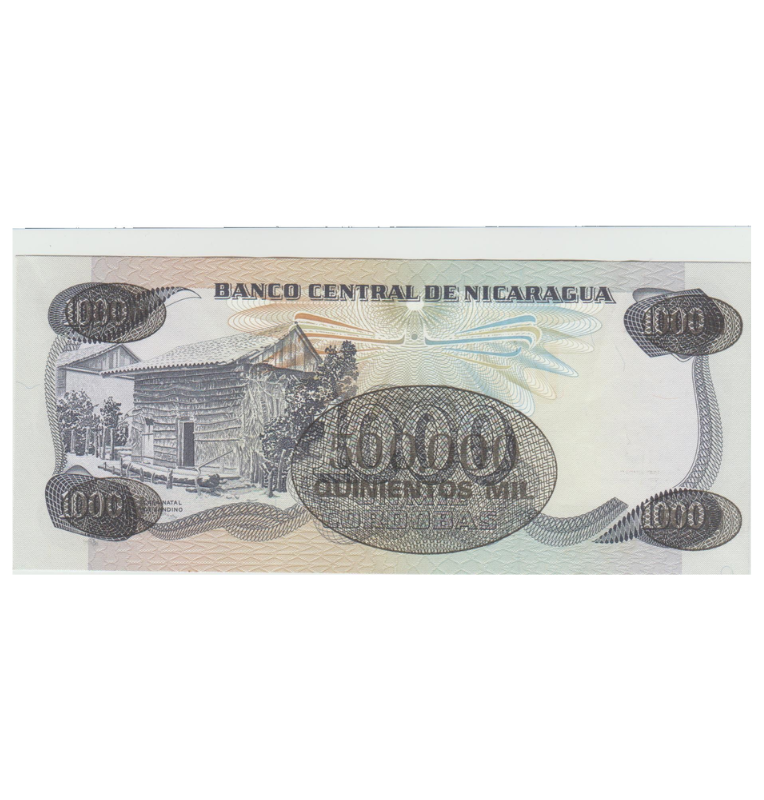 Nicaragua 500.000 Córdobas 1987 Pick 150