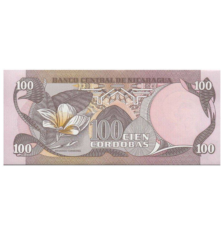 Nicaragua 100 Córdobas 1984 Pick 141