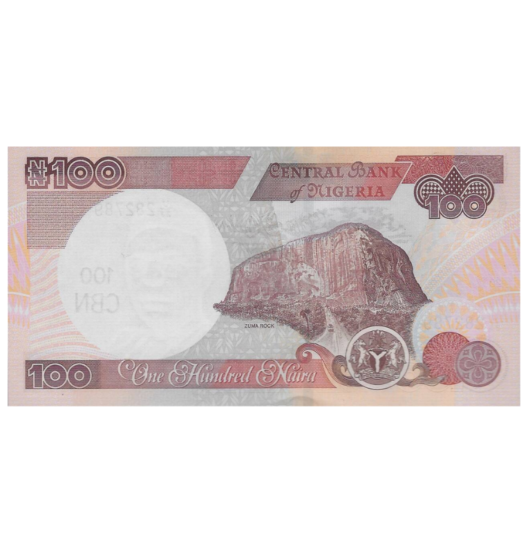 Nigeria 100 Naira 2007 Pick 28h
