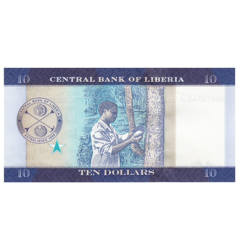 Liberia 10 Dólares 2016 Pick 32a