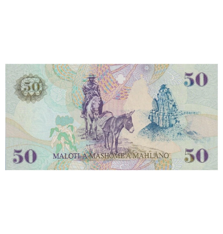 Lesoto 50 Maloti 2001 Pick 17