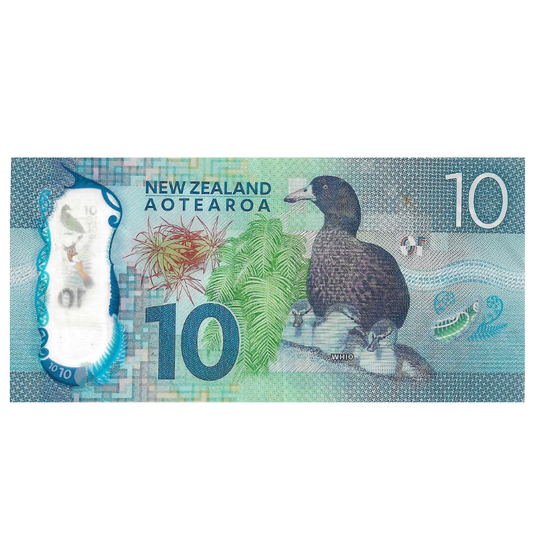 Nueva Zelanda 10 Dólares 2015 Pick 192 Polímero. NO UNC (Circulado)