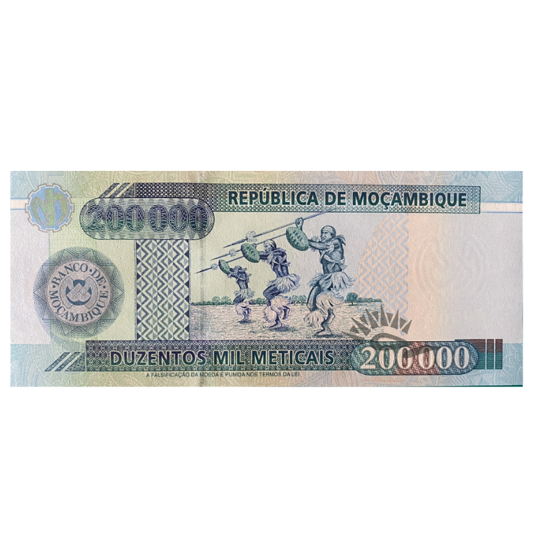 Mozambique 200.000 Meticales 2003 Pick 141