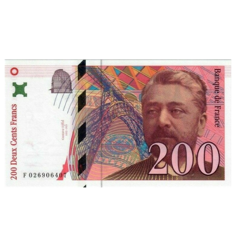 Francia 200 Francos 1996 Pick 159 NO UNC