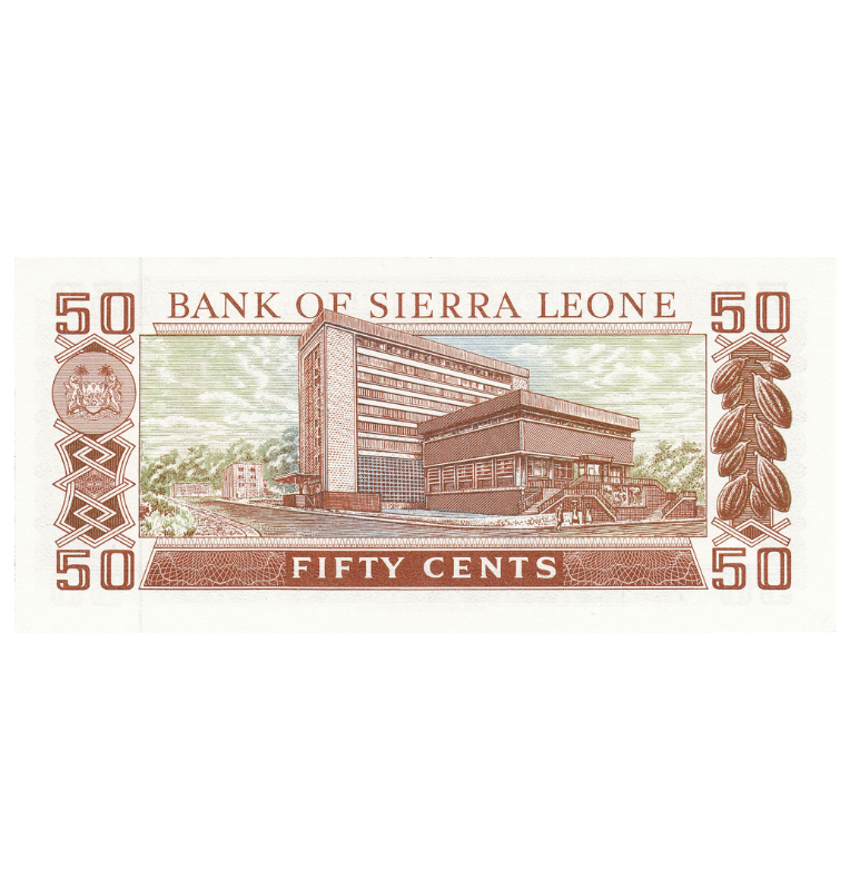Sierra Leona 50 Cents 1984 Pick 4