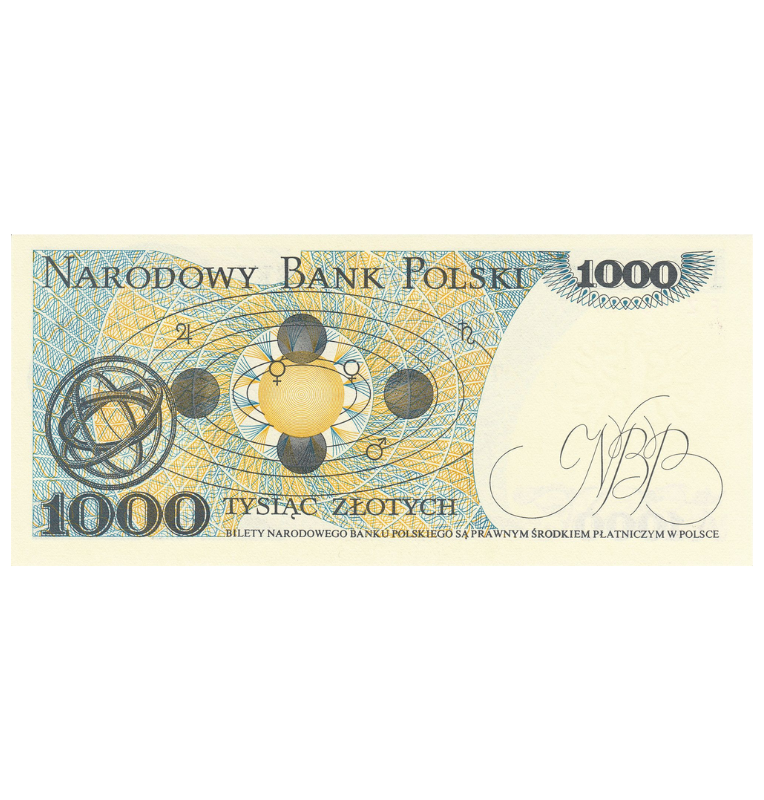 Polonia 1.000 Zlotych 1982 Pick 146c