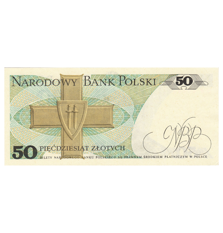 Polonia 50 Zlotych 1975 Pick 142a