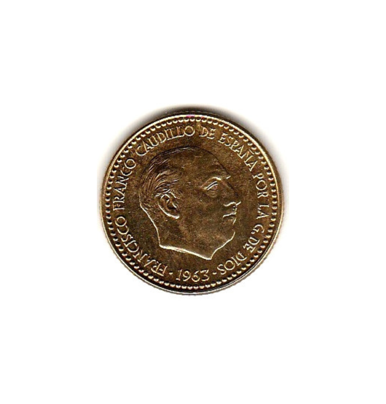 España 1 Peseta 1963 Km 775 (No UNC)