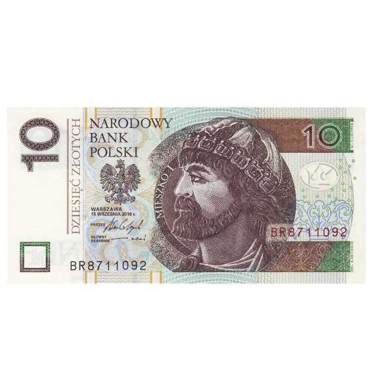 Polonia 10 zlotych 2012 Pick 183a