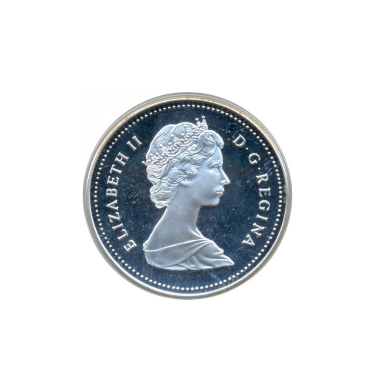 Canada 1 Dólar 1988 KM 161. NO UNC