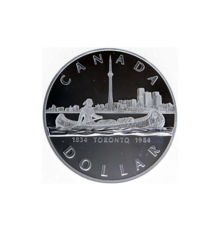 Canada 1 Dólar 1984 KM 140. NO UNC