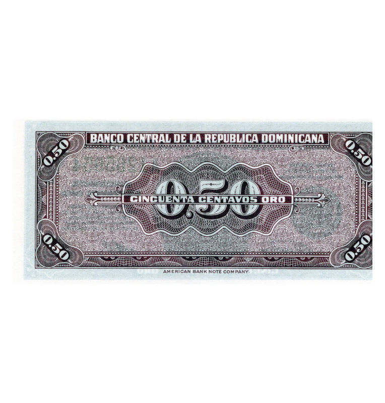 República Dominicana 0.50 Centavos Oro 1961