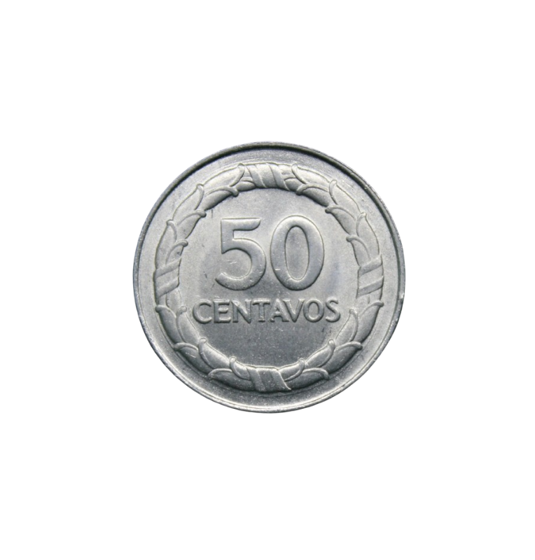 Colombia 50 Pesos 1967-1969 NO UNC