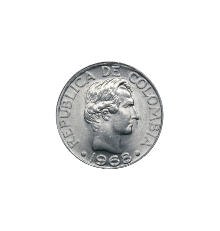 Colombia 50 Pesos 1967-1969 NO UNC