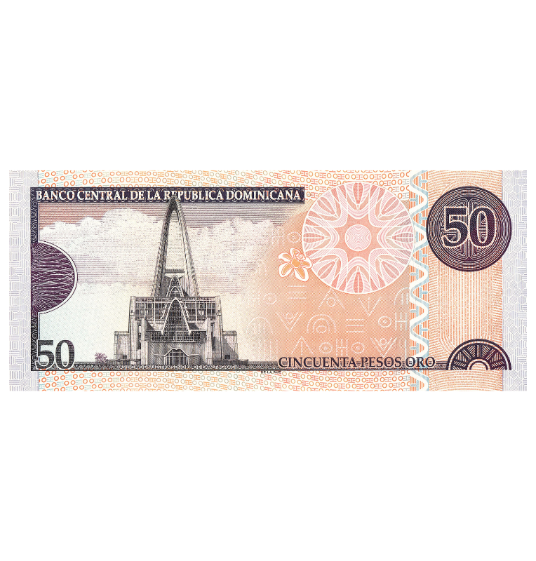 República Dominicana 50 Pesos 2013 Pick 183c