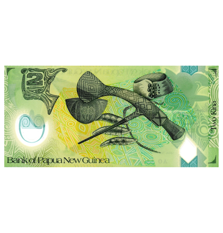Papúa Nueva Guinea 2 Kina 2013 Pick 28c Polímeros