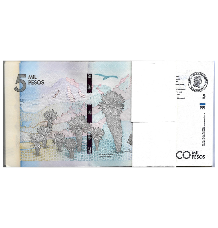 Fajo Colombia 5.000 Pesos 2022