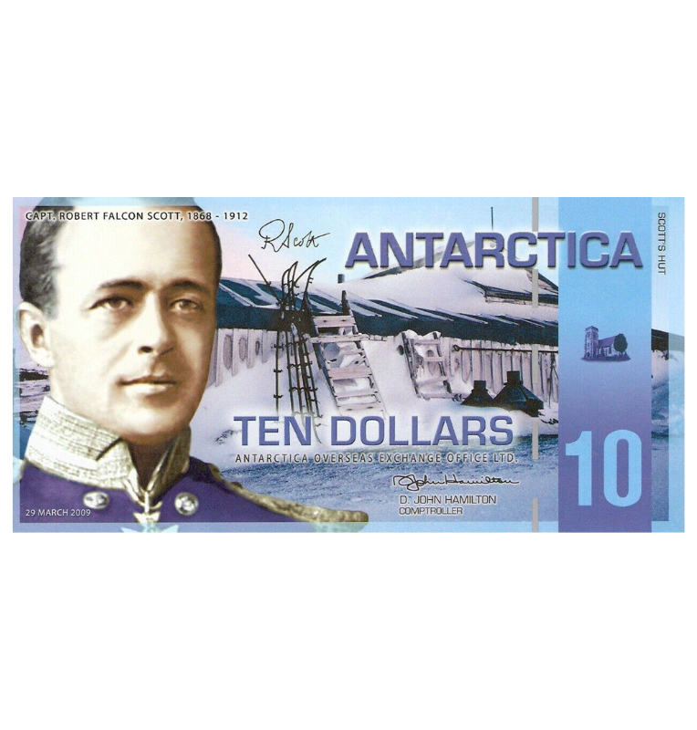 Artantica 10 Dólares 2011 (Billete de fantasia)