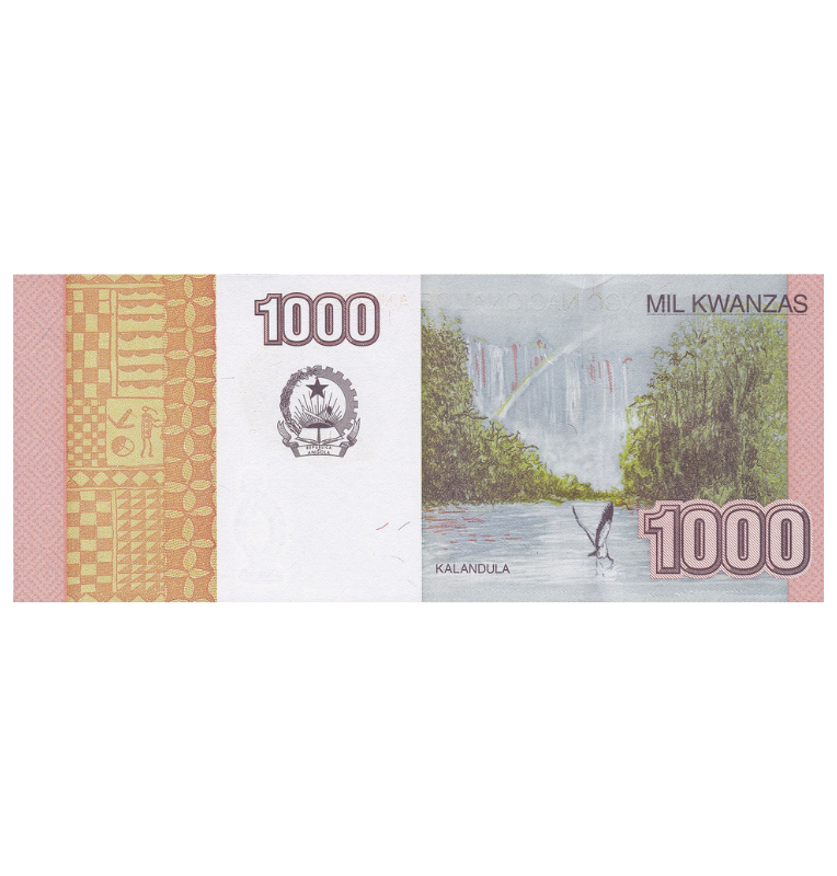 Angola 1.000 Kwanzas 2012 Pick 156b