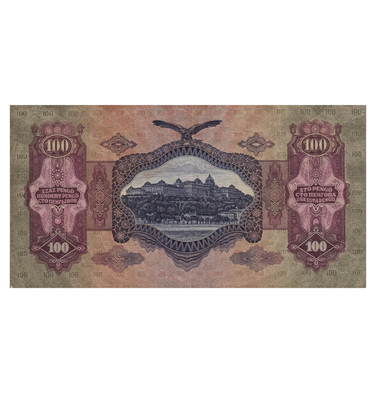 Hungria 100 Pengo 1930 Pick 98 NO UNC