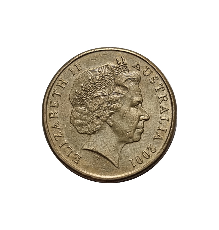 Australia 1 Dólar 2001 km 682. Año Internacional de los Voluntarios NO UNC