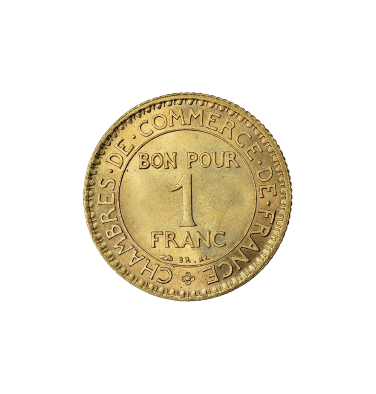 Francia 1 Franco 1920 KM 876. NO UNC