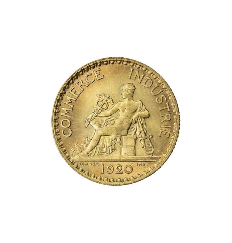 Francia 1 Franco 1920 KM 876. NO UNC