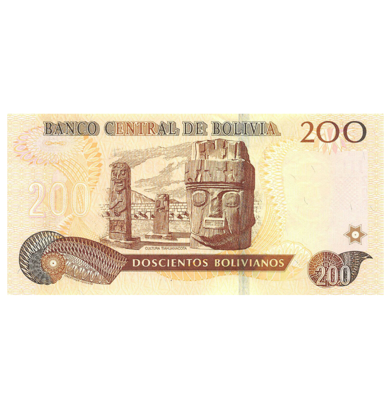 Bolivia 200 Bolivianos 2015 ND Pick 247