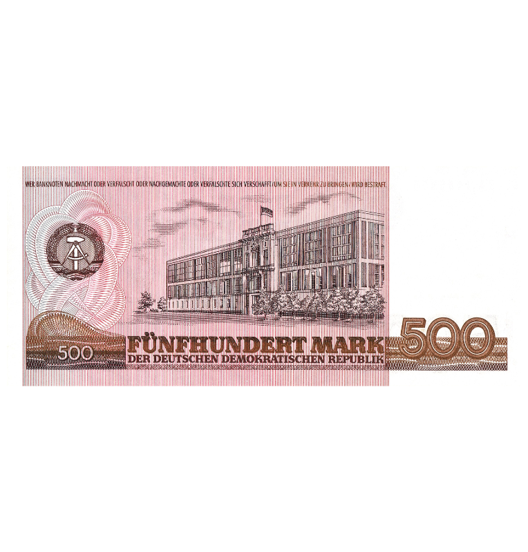 Alemania 500 Mark 1985 Pick 33 NO UNC