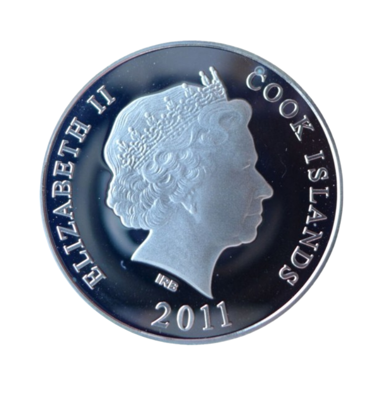 Isla Cook 10 Dólares Juegos Olímpicos 2011 - De Vancouver a Sochi