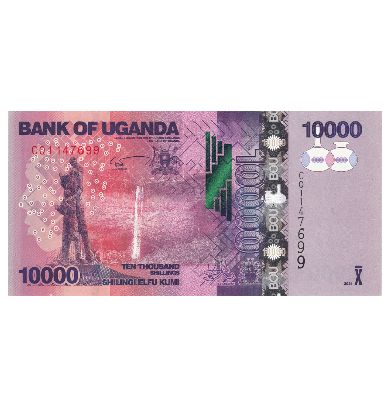 Uganda 10.000 Shillings 2021 Pick Nuevo