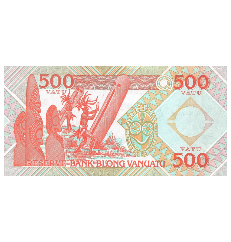 Vanuatu 500 Vatu 1993 ND Pick 5b