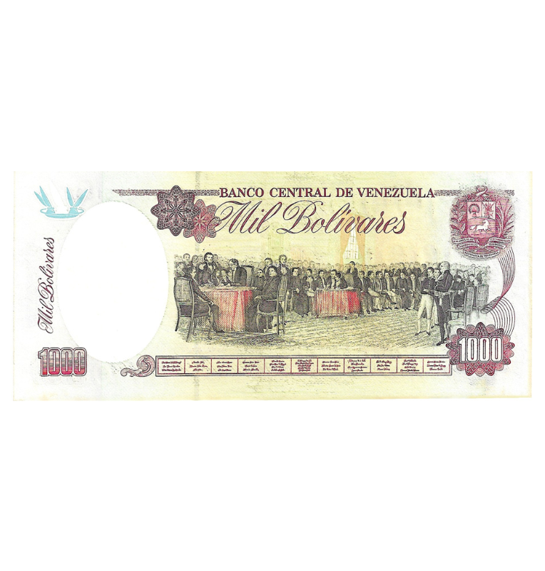Venezuela 1000 Bolívares 1995- 1998  (NO UNC)