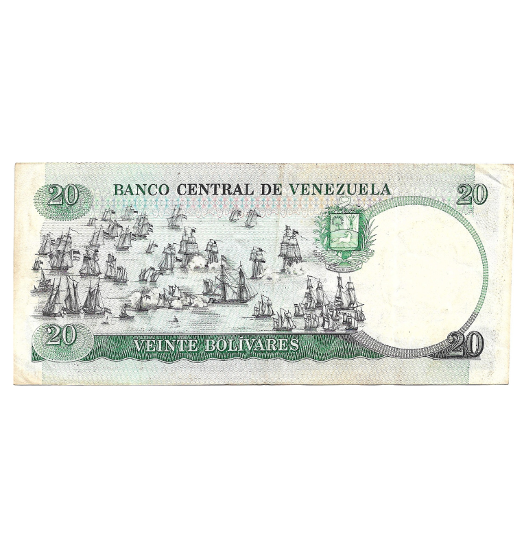 Venezuela 20 Bolívares 1987 Pick 71a NO UNC