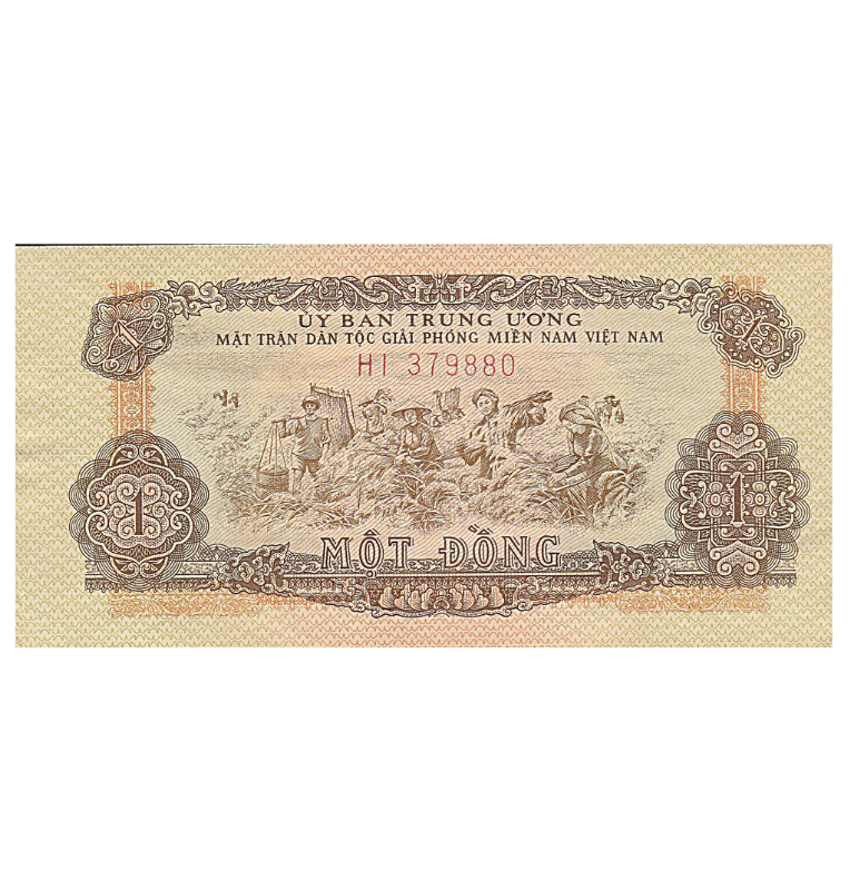 Vietnam del Sur 1 Dong 1963 ND Pick R4 NO UNC