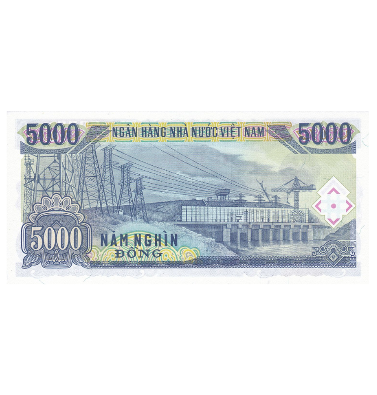 Vietnam 5.000 Dong 1991 Pick 108a
