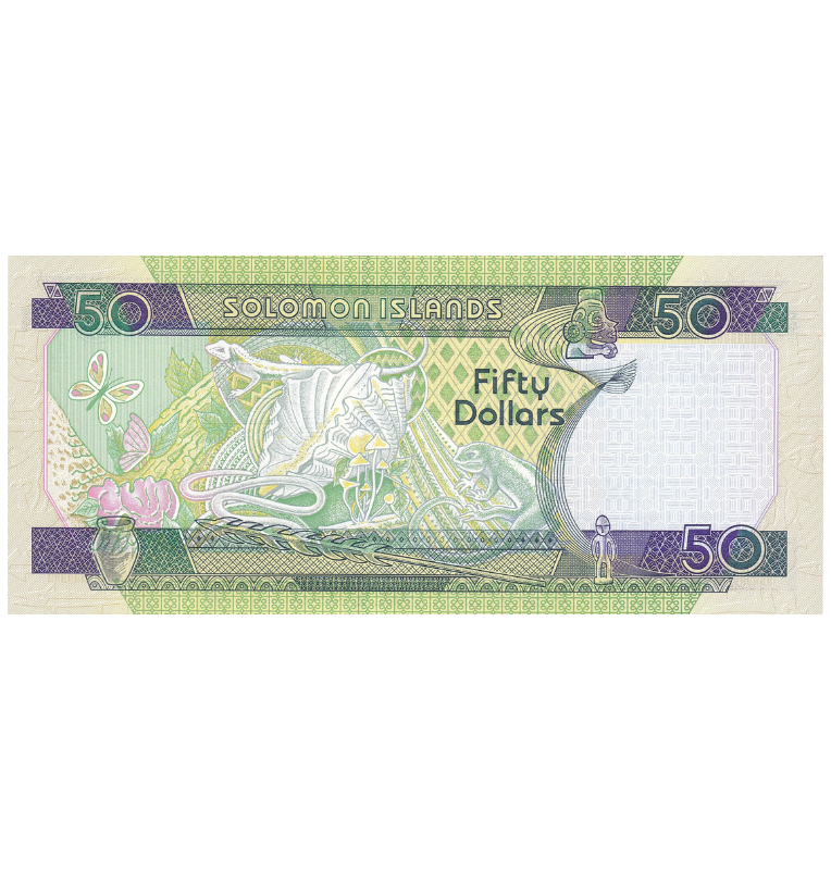 Isla Salomón 50 Dólares 2001 ND Pick 24