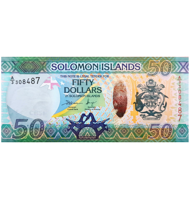 Isla Salomón 50 Dólares 2013 ND Pick 35