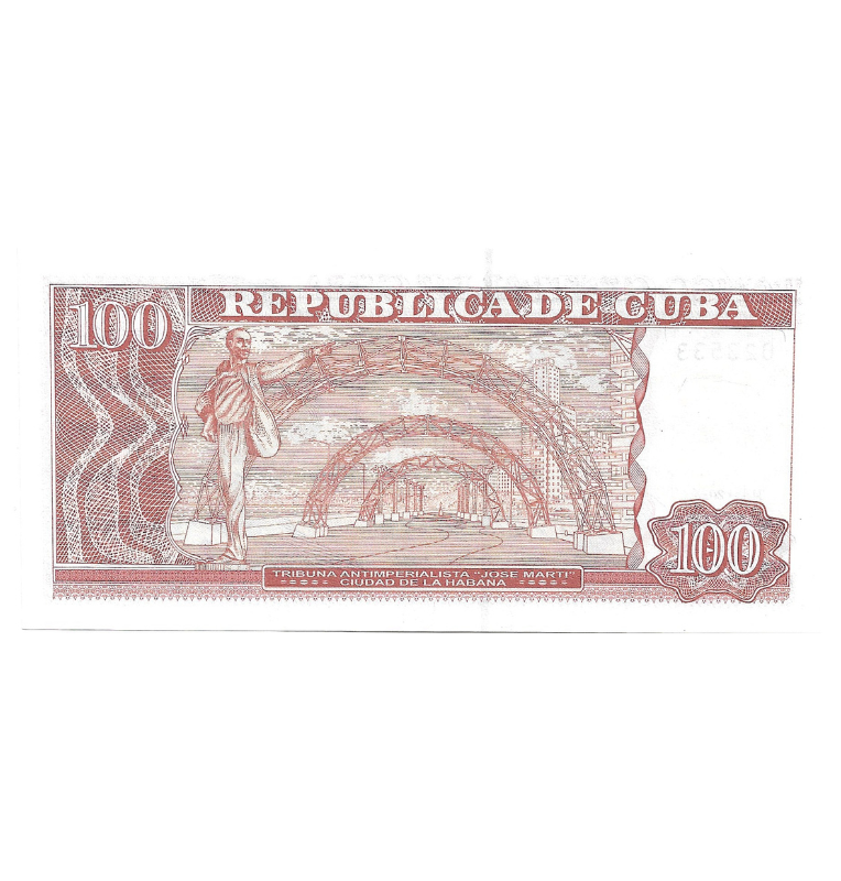 Cuba 100 Pesos 2016 Pick 129b