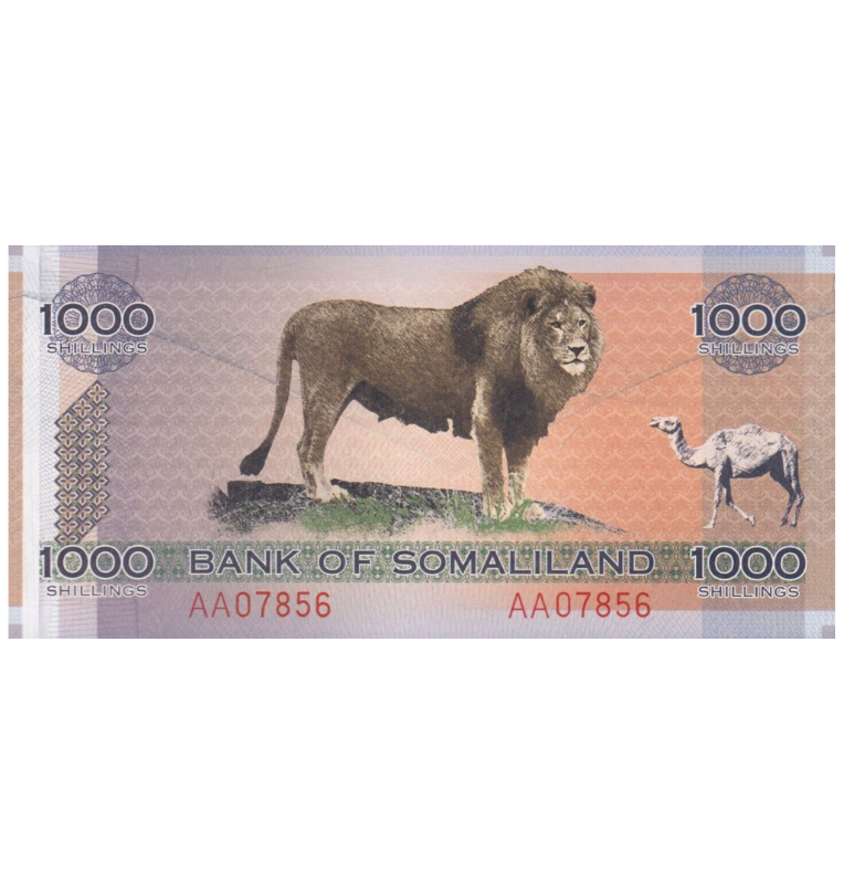 Somalilandia 1000 Shillings 2006 Pick Cs1a